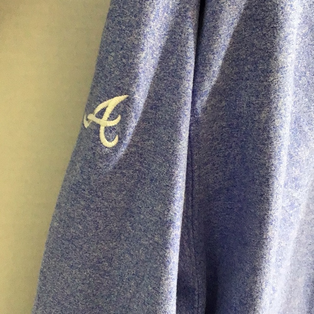 Turtleson heathered blue zip neck pullover XL NWOT - Picture 9 of 12